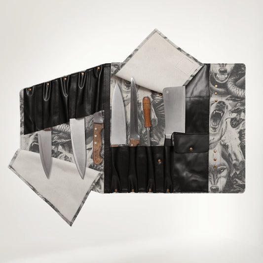 Chef Knife Roll (9 Tools)